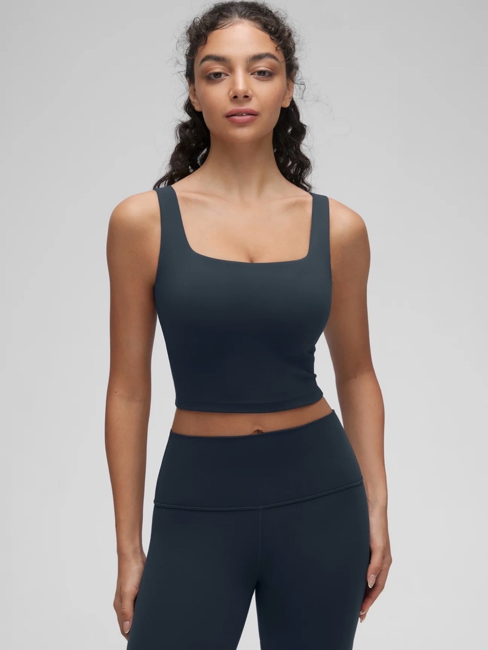 Butterluxe Square Neck Built in Bra Tank